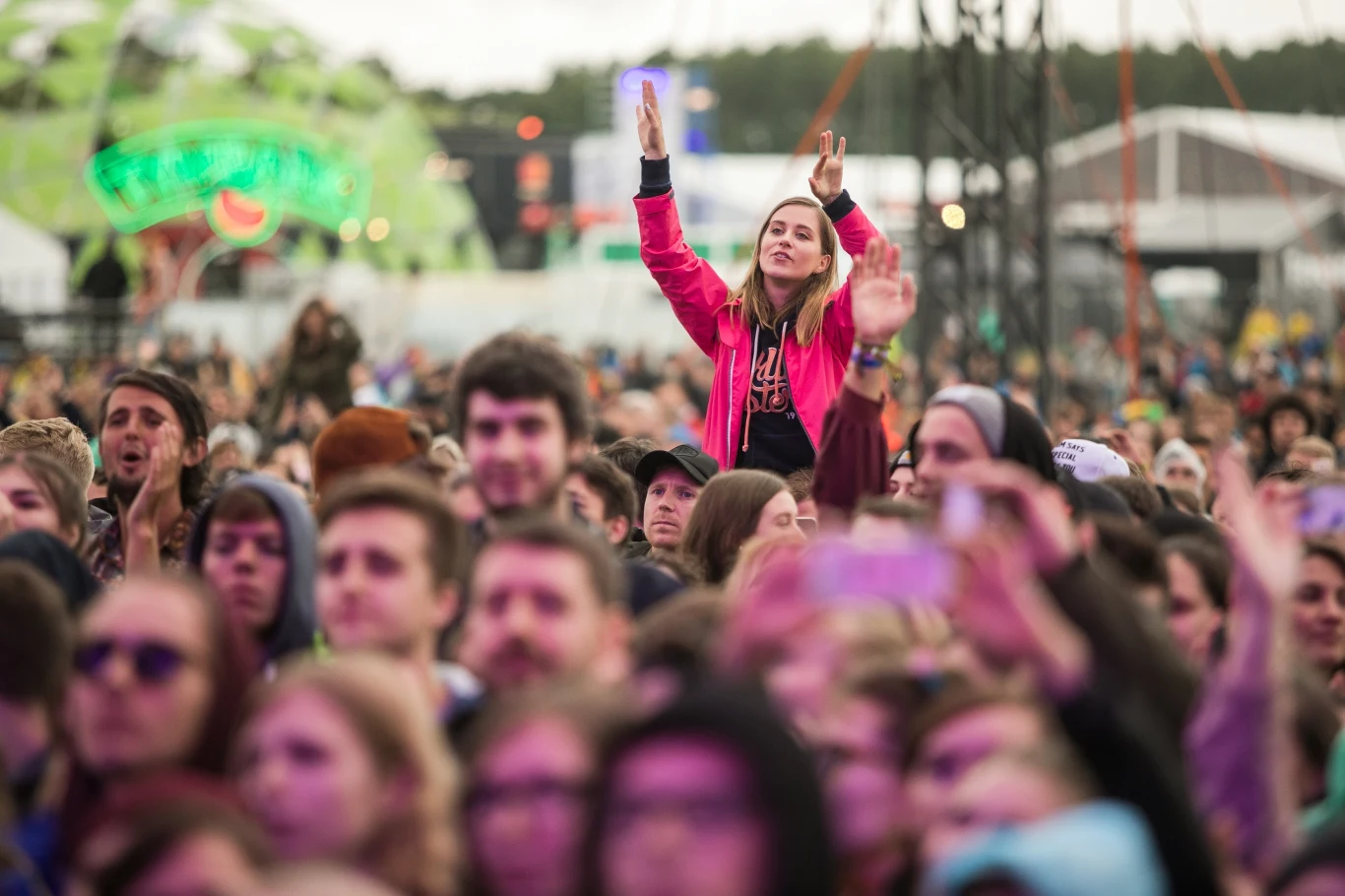Publiczność podczas ostatniego dnia Open'er Festival 2017
