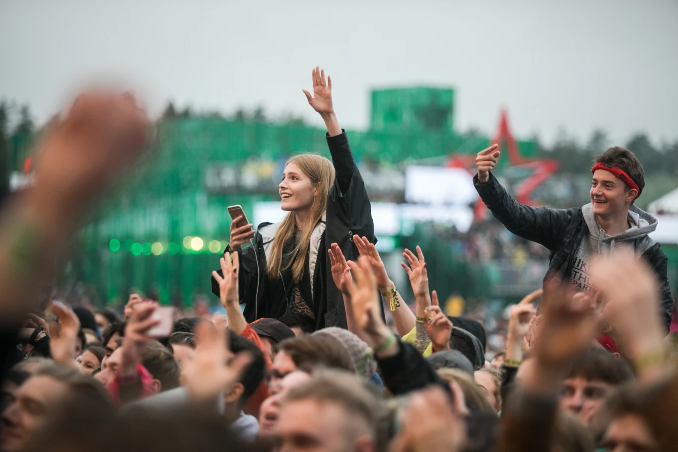 Publiczność podczas ostatniego dnia Open'er Festival 2017
