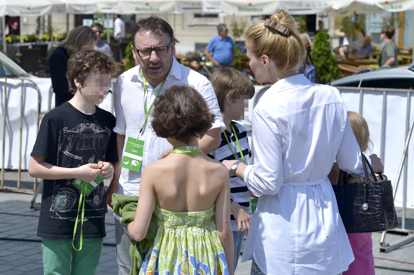 Zamachowscy z rodziną, 2013 rok Zamachowscy z rodziną, 2013 rok