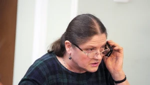 Krystyna Pawłowicz na "gorącej linii"