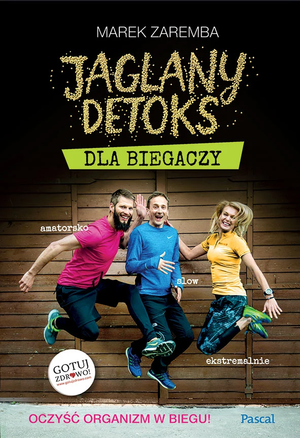 Okładka książki "Jaglany detoks dla biegaczy"