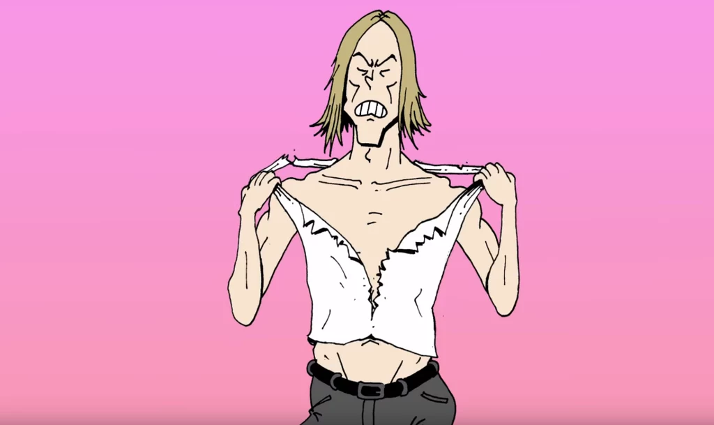 Animowany Iggy Pop w klipie promocyjnym PETA