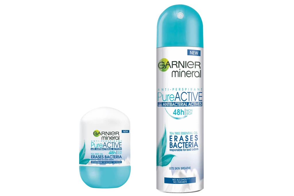 Antyperspirant Pure Active od Garnier Mineral