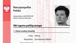 "Akt politycznego zgonu" Hanny Gronkiewicz-Waltz 