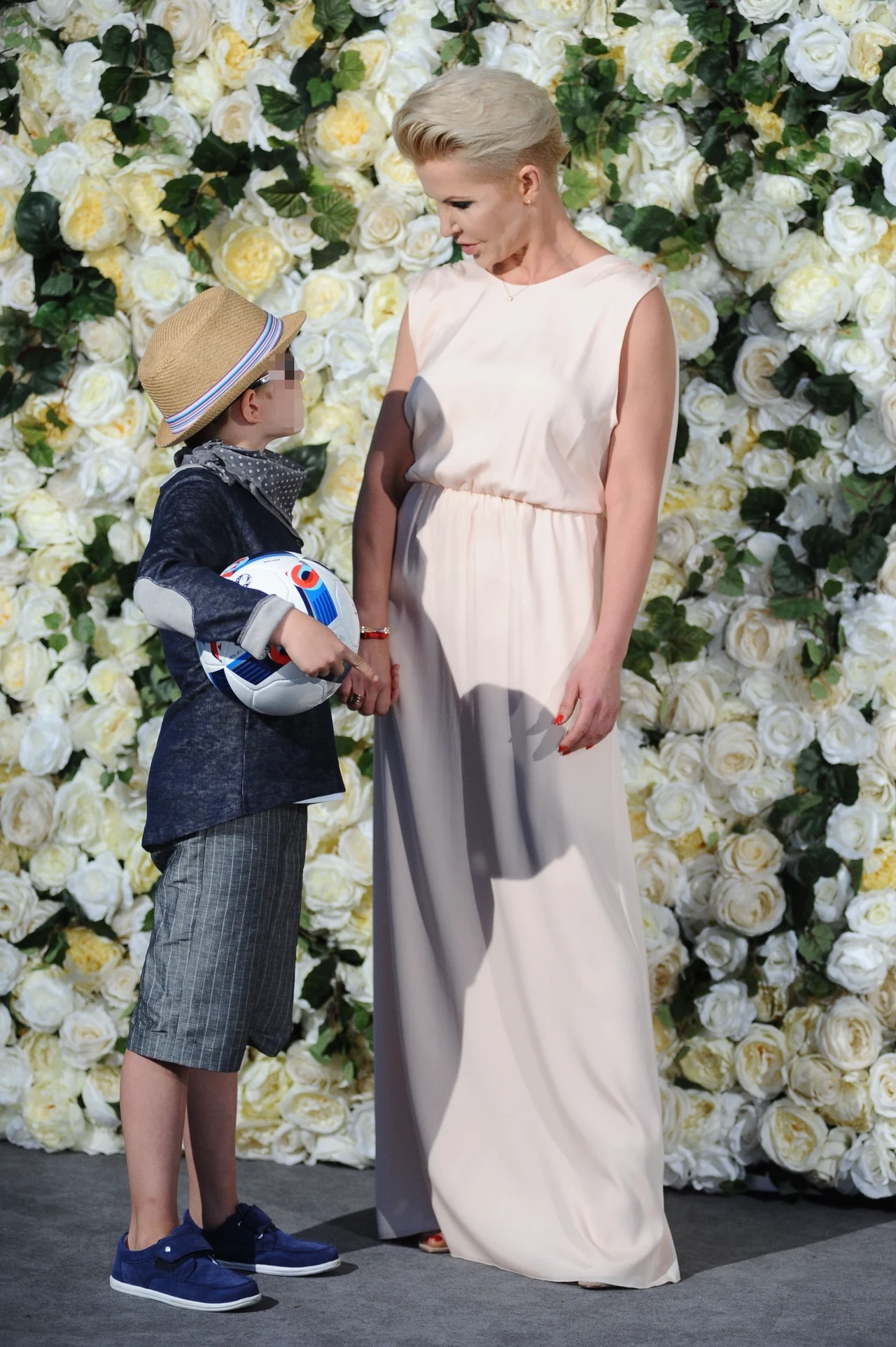 Joanna Racewicz z synem Joanna Racewicz z synem