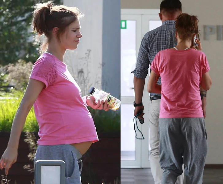 Maja Bohosiewicz w zaawansowanej ciąży Maja Bohosiewicz w zaawansowanej ciąży