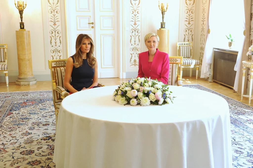 Melania Trump i Agata Duda