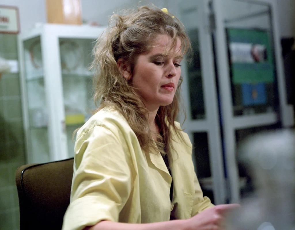 Anna Wojton w serialu "W labiryncie" Anna Wojton w serialu "W labiryncie"