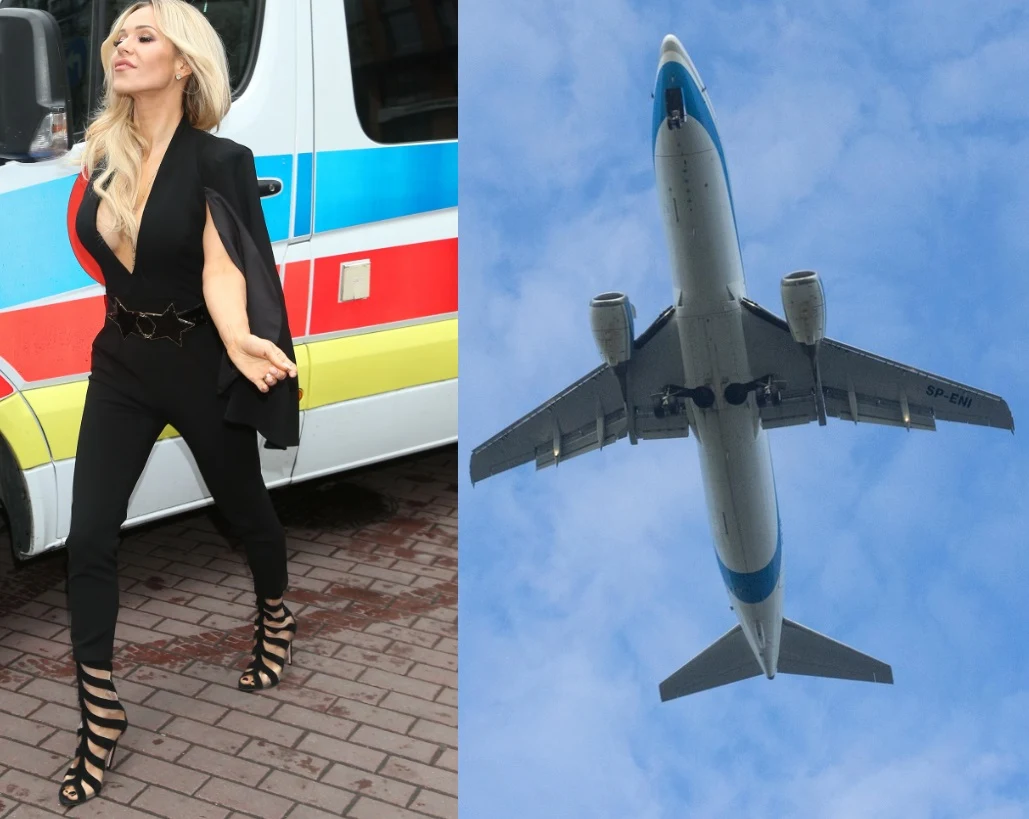 Dodę musieli reanimować na pokładzie samolotu! (MWMedialEastNews)