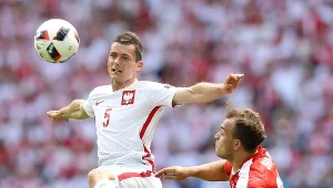 Krzysztof Mączyński (z lewej) podczas Euro 2016