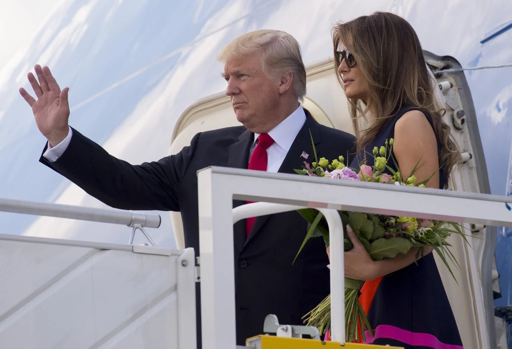Donald i Melania Trump Donald i Melania Trump