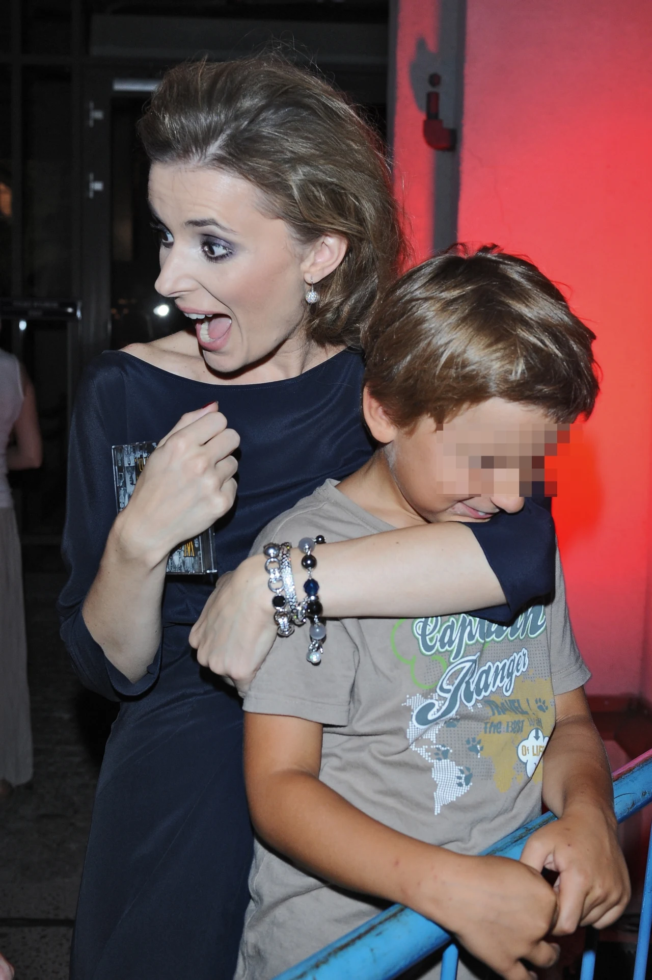 Mlynkova z synem Mlynkova z synem