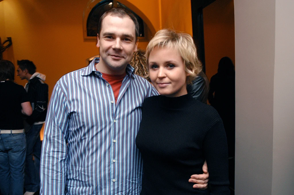Jarosław Kulczycki z byłą partnerką i mamą Filipa, Mileną Jarosław Kulczycki z byłą partnerką i mamą Filipa, Mileną