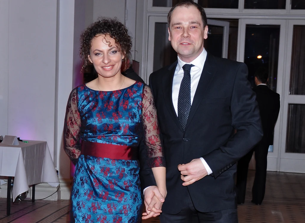 Jarosław Kulczycki z ukochaną Jarosław Kulczycki z ukochaną