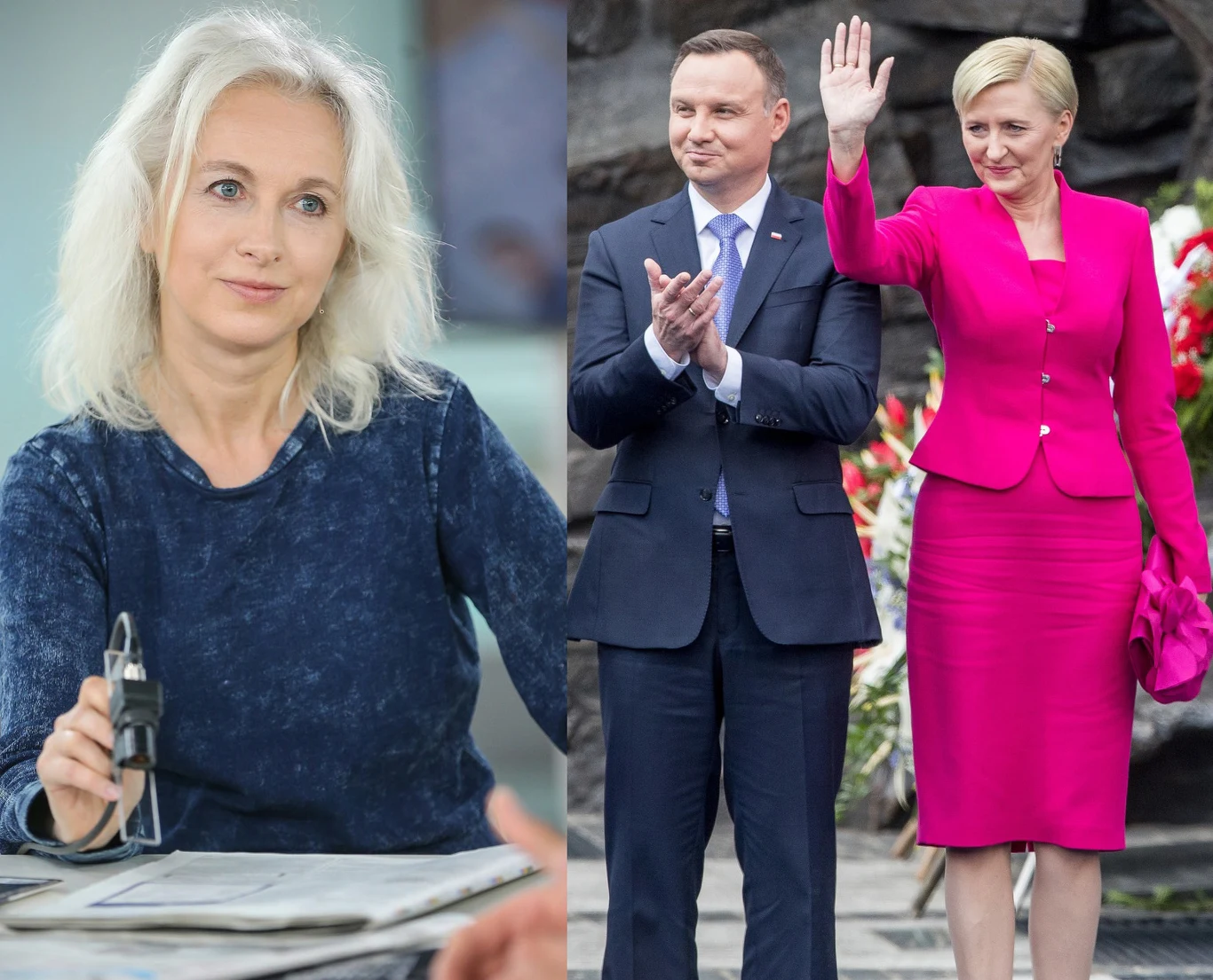 Maneula Gretkowska nie oszczędza Dudów Maneula Gretkowska nie oszczędza Dudów