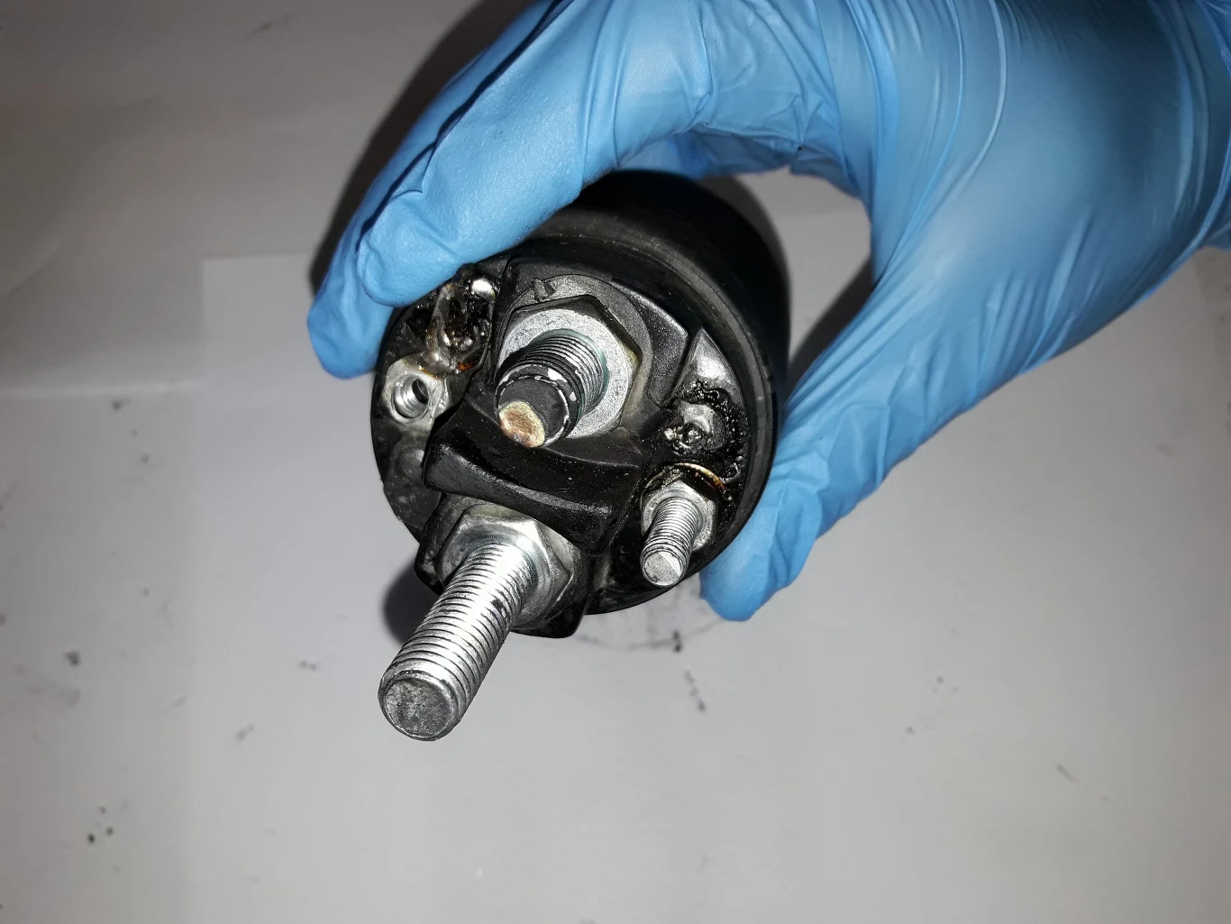 Przypalony elektromagnes