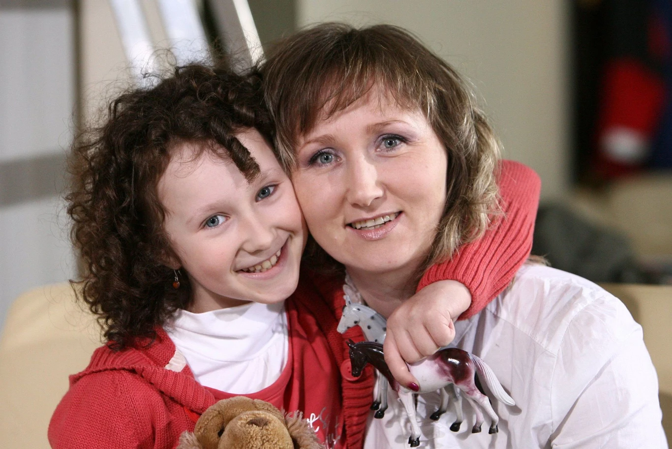 Jadzia z mamą Jadzia z mamą