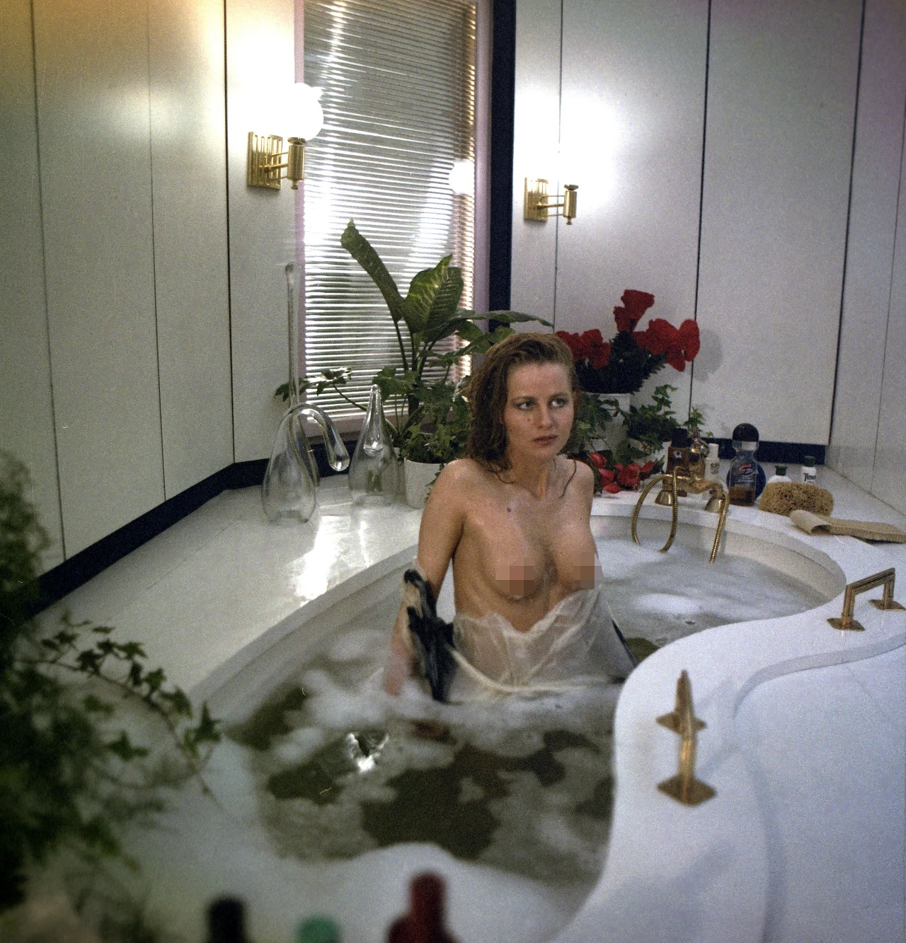 Ewa Skibińska w produkcji "Świnka", 1990 rok