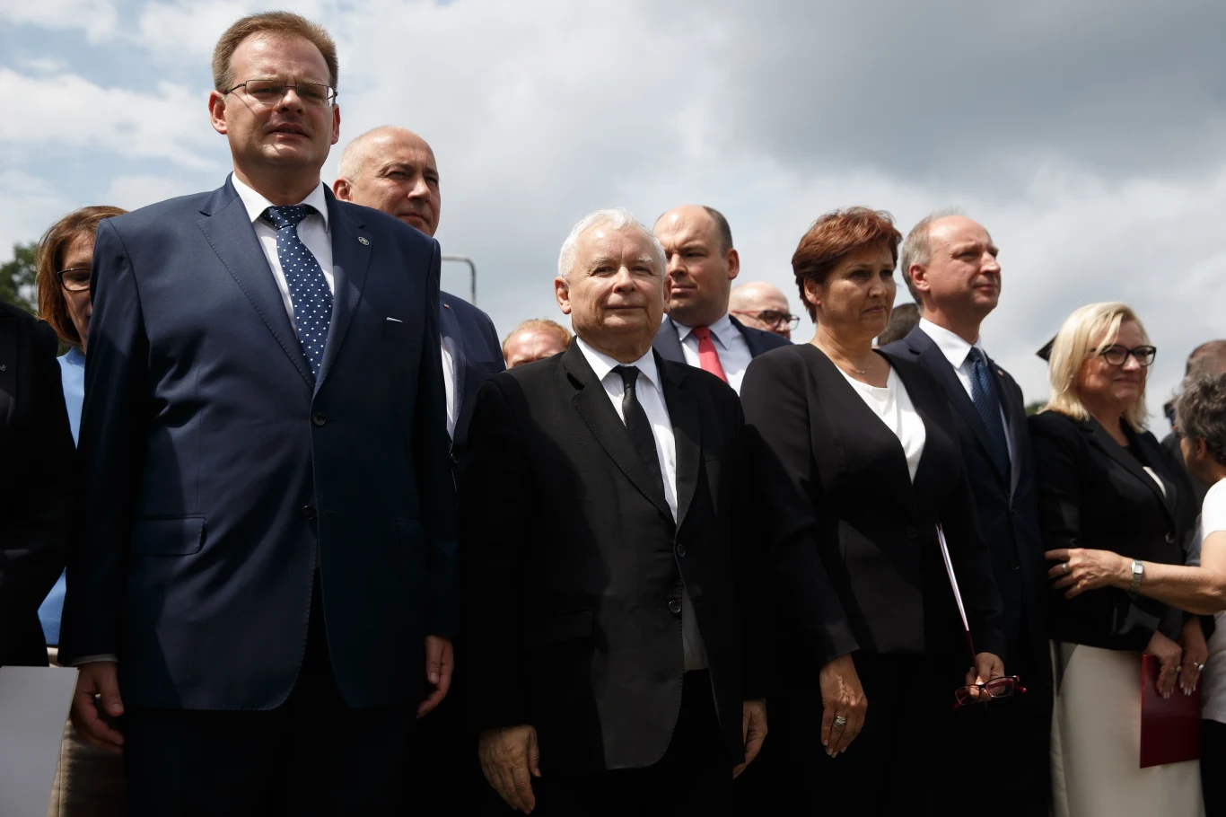 W uroczystościach uczestniczył prezes PiS Jarosław Kaczyński
