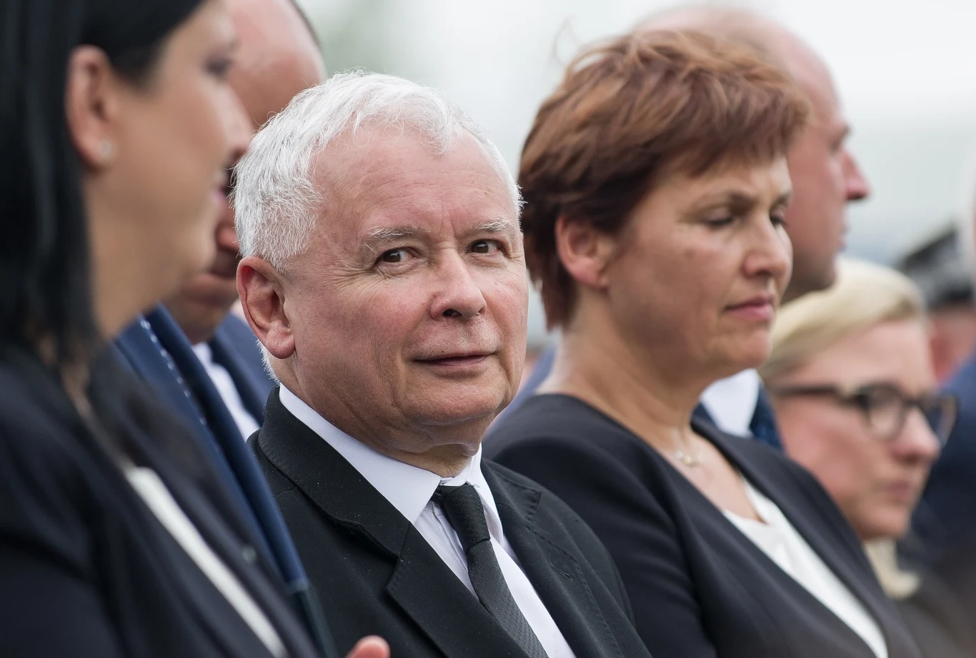 W uroczystości wzięli też udział ministrowie w Kancelarii Prezydenta Halina Szymańska i Wojciech Kolarski