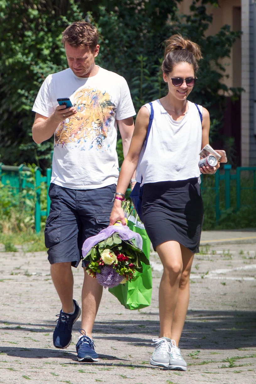 Wojciech Błach z żoną Agnieszką Wojciech Błach z żoną Agnieszką