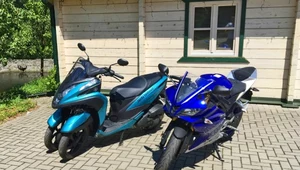 Yamaha Tricity i Yamaha YZF-R125? Zdjęcia