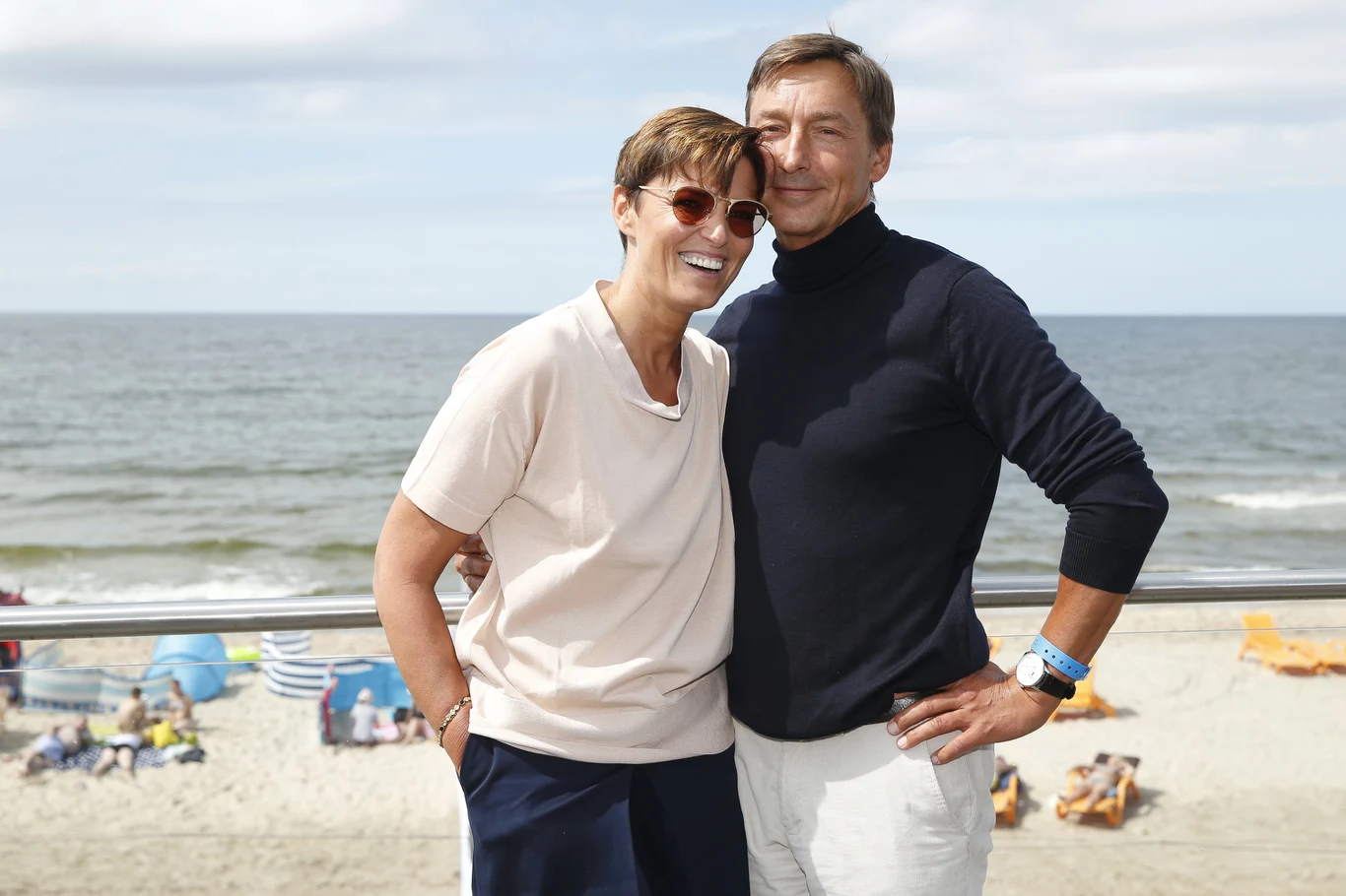 Ilona Felicjańska z ukochanym Ilona Felicjańska z ukochanym