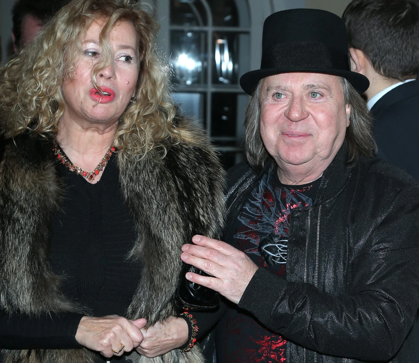 Romuald Lipko z żoną Romuald Lipko z żoną