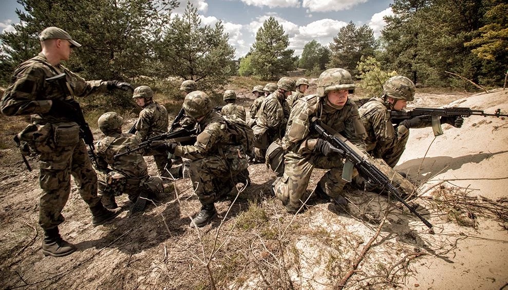 Podstawowe szkolenie żołnierzy WOT trwa 16 dni Podstawowe szkolenie żołnierzy WOT trwa 16 dni