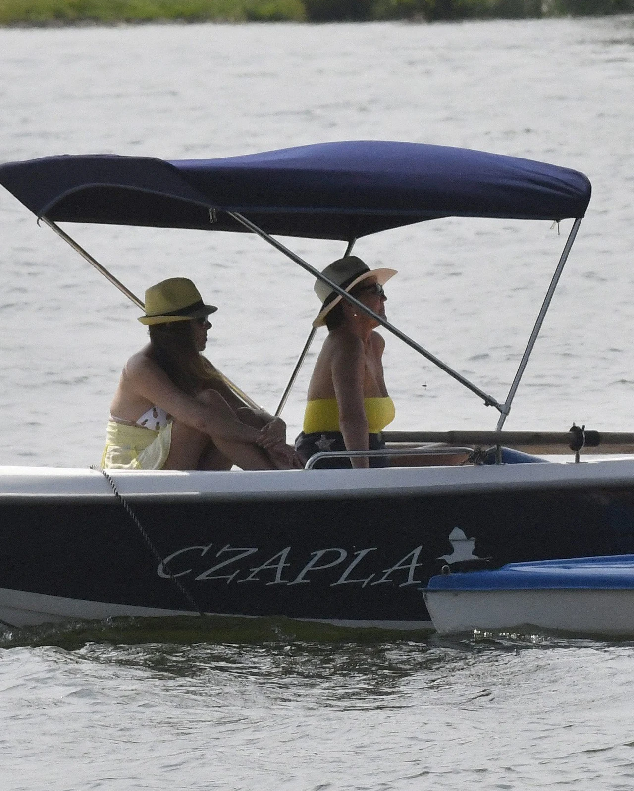 Ola z mamą relaksują się na Czapli Ola z mamą relaksują się na Czapli