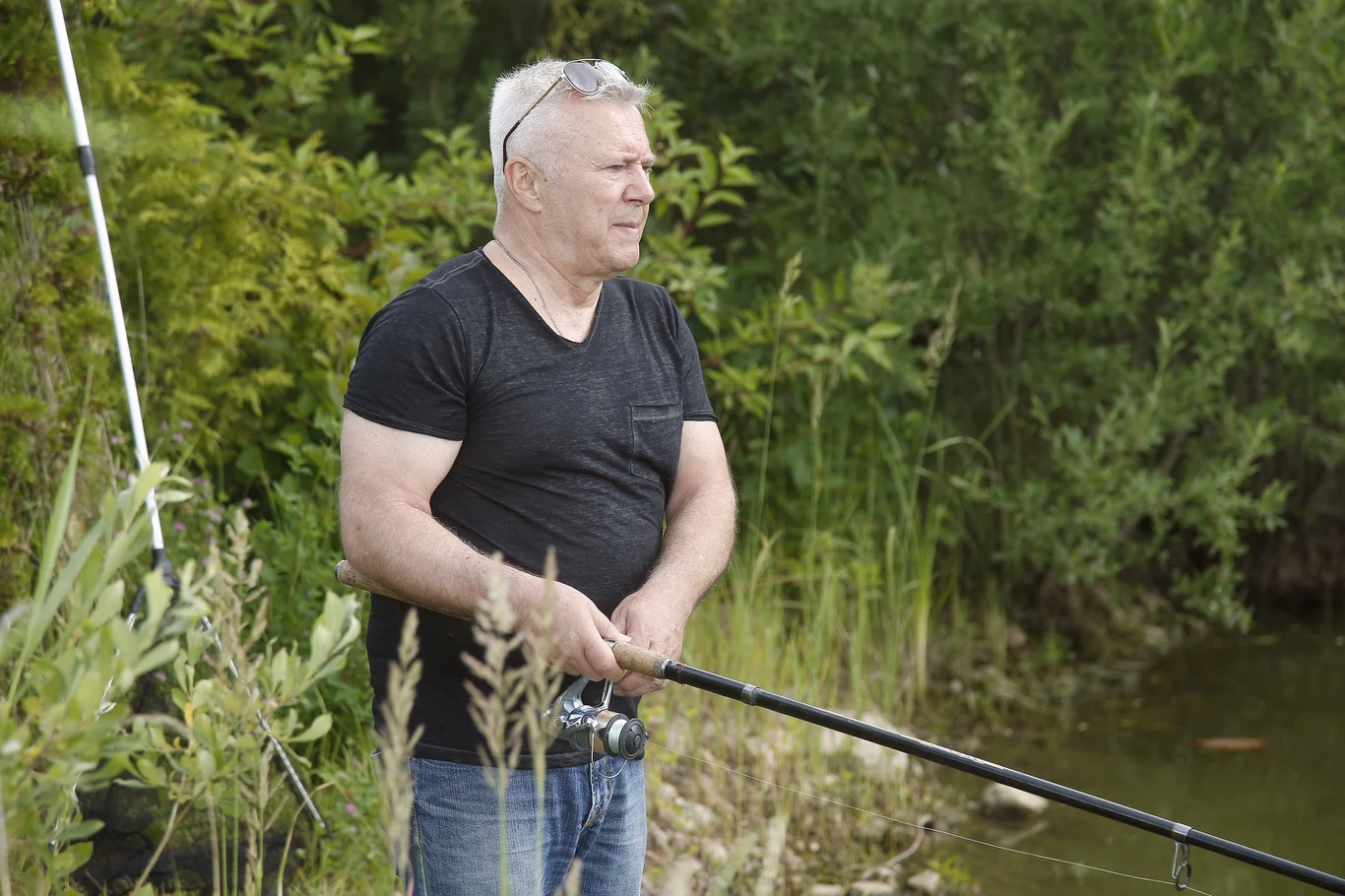 Włodzimierz na rybach