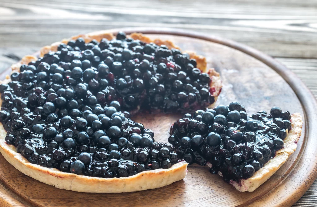Tarta z borówkami Tarta z borówkami