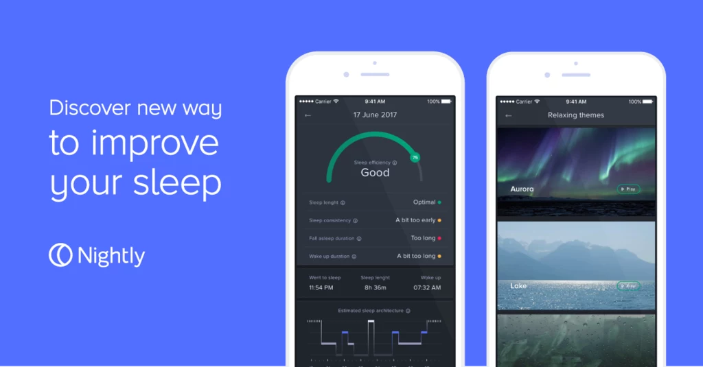 Aplikacja mobilna Nightly poprawi twój sen