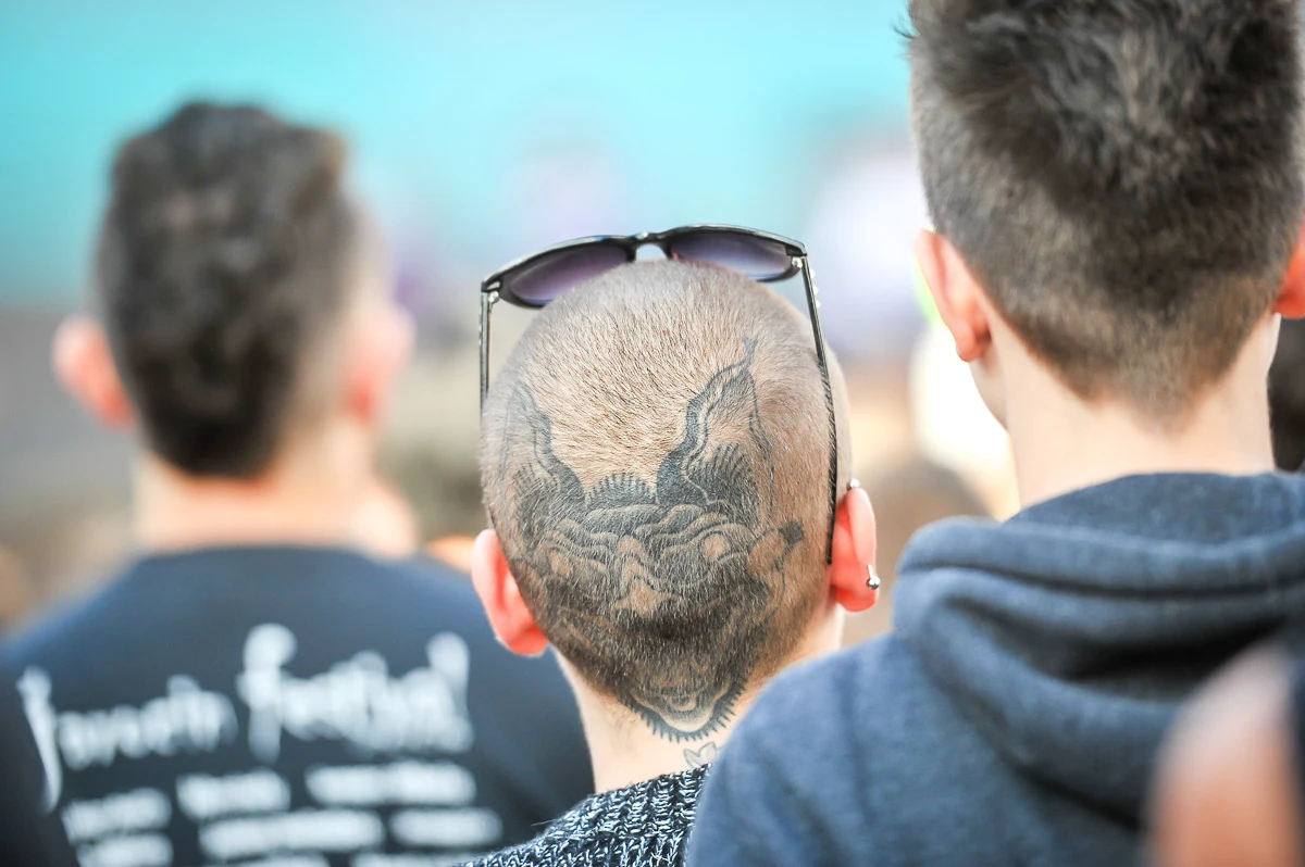 Tak się bawi publiczność podczas Jarocin Festiwal