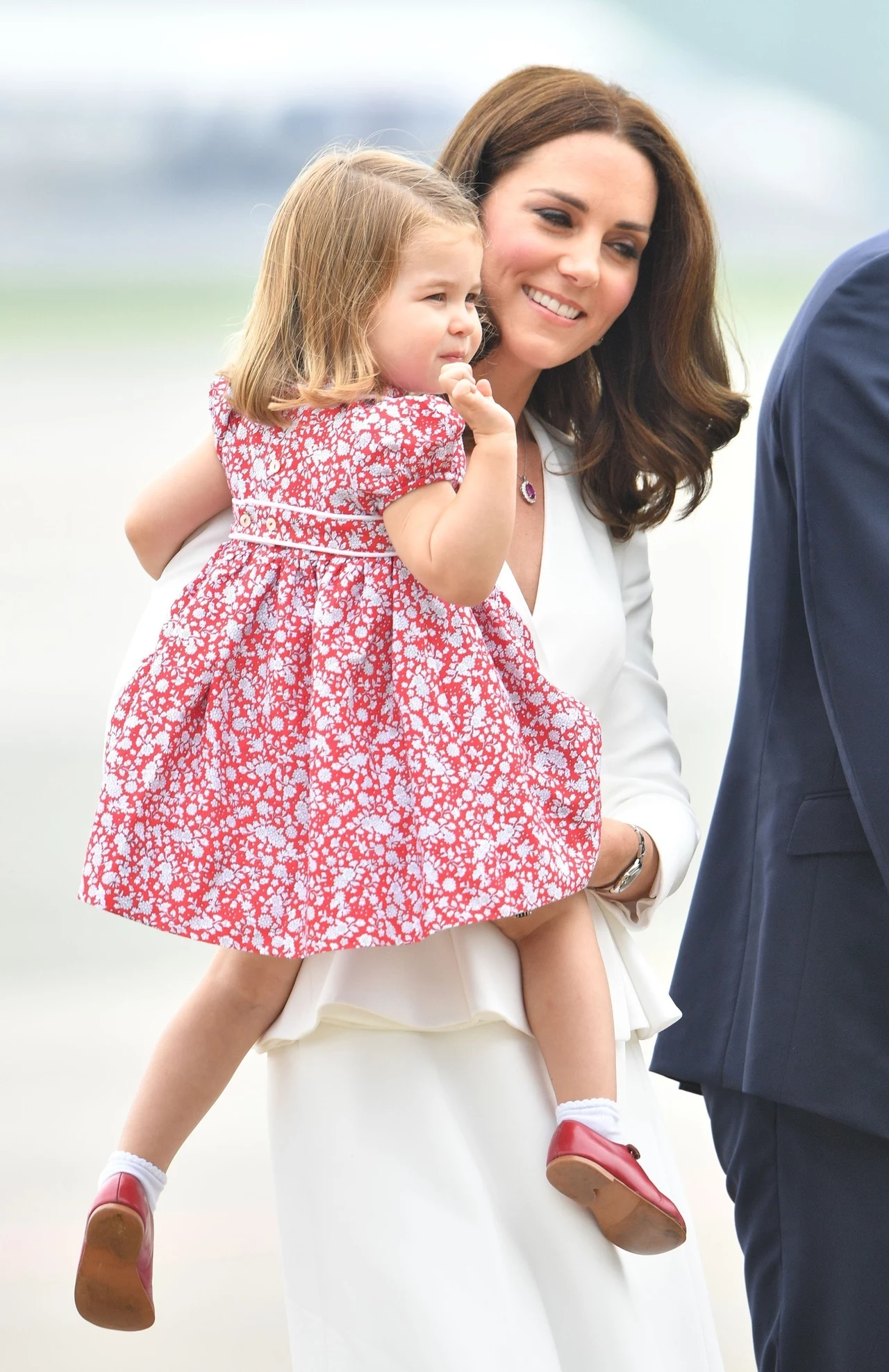 Księżna Kate i księżniczka Charlotte