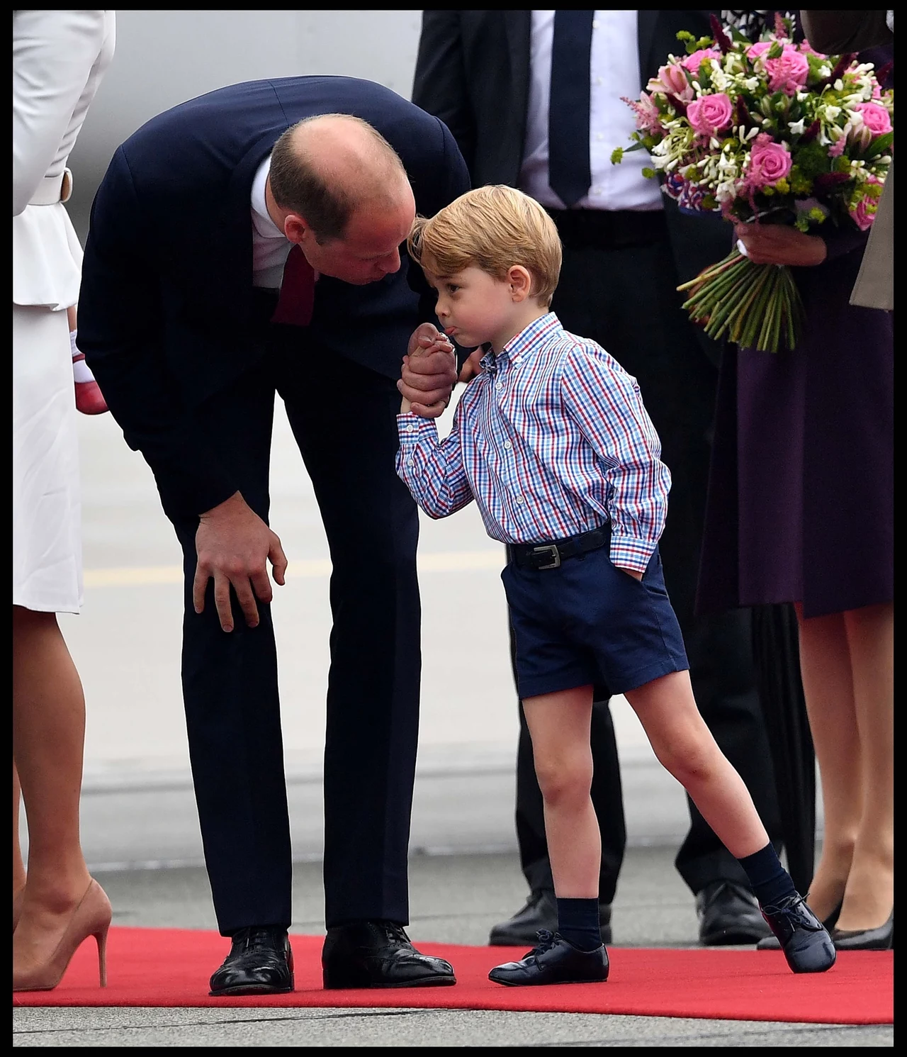 Książę William i George