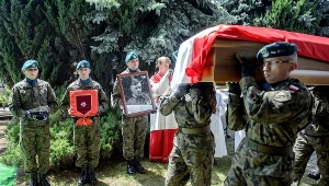 Pogrzeb żołnierza WiN Leona Taraszkiewicza ps. Jastrząb