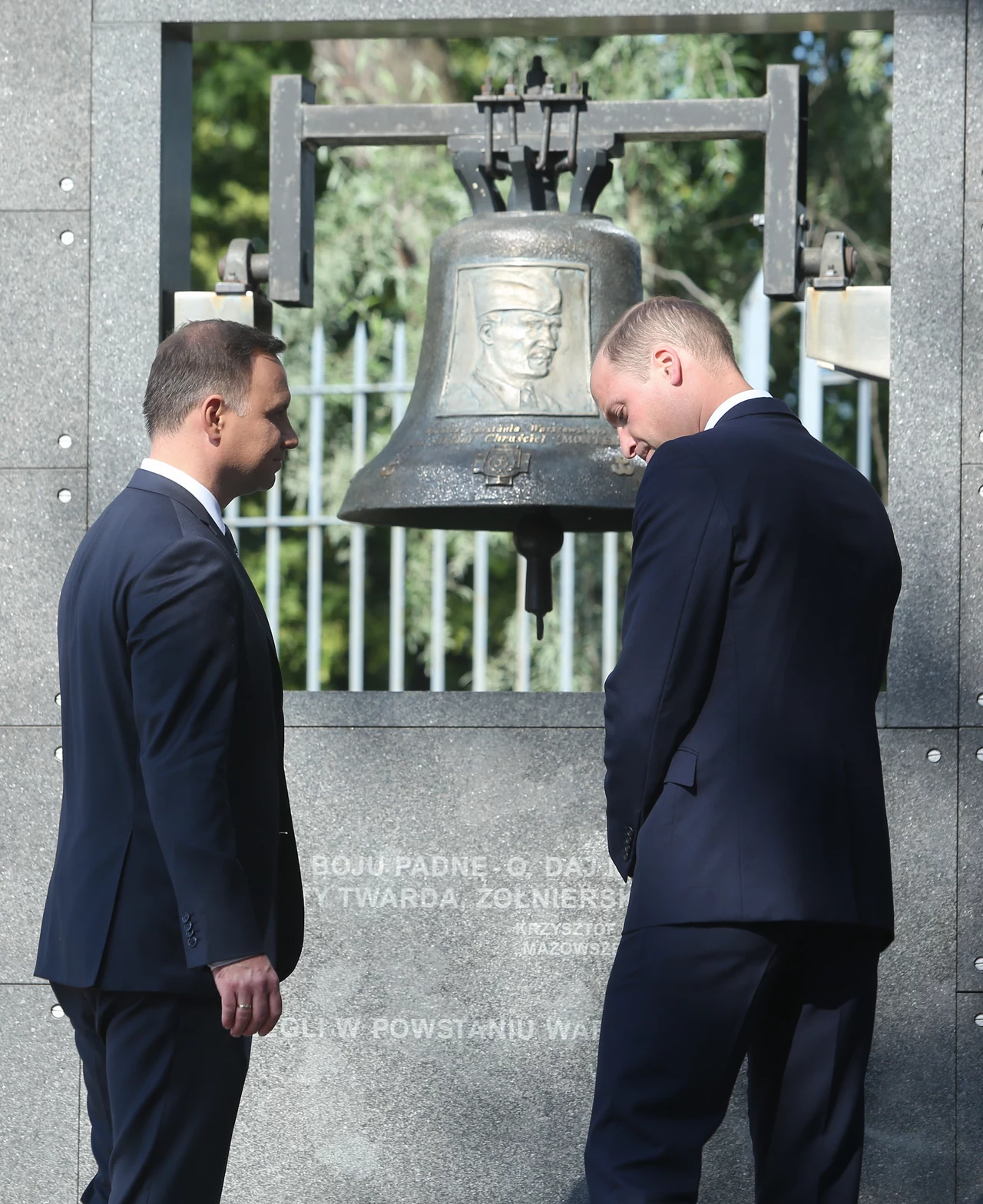 Książę William z prezydentem Anrzejem Dudą w Muzeum Powstania Warszawskiego