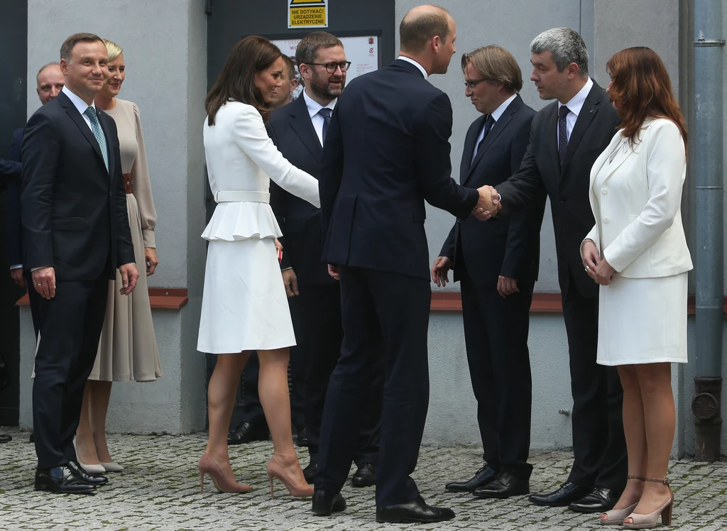 Książę William i księżna Kate w Muzeum Powstania Warszawskiego