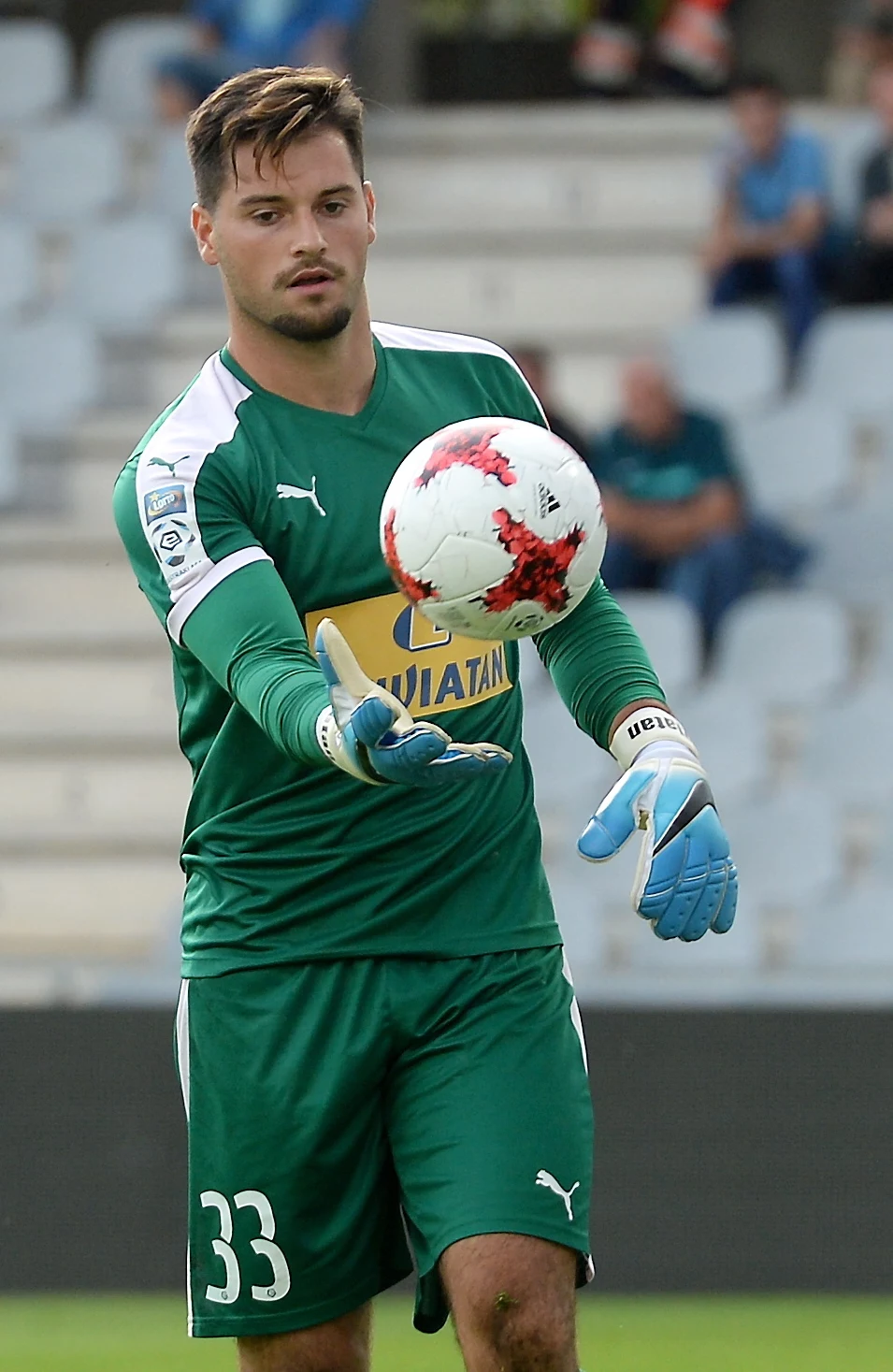 Korona Kielce - Zagłębie Lubin 0-1 w meczu 1. kolejki Ekstraklasy Korona Kielce - Zagłębie Lubin 0-1 w meczu 1. kolejki Ekstraklasy
