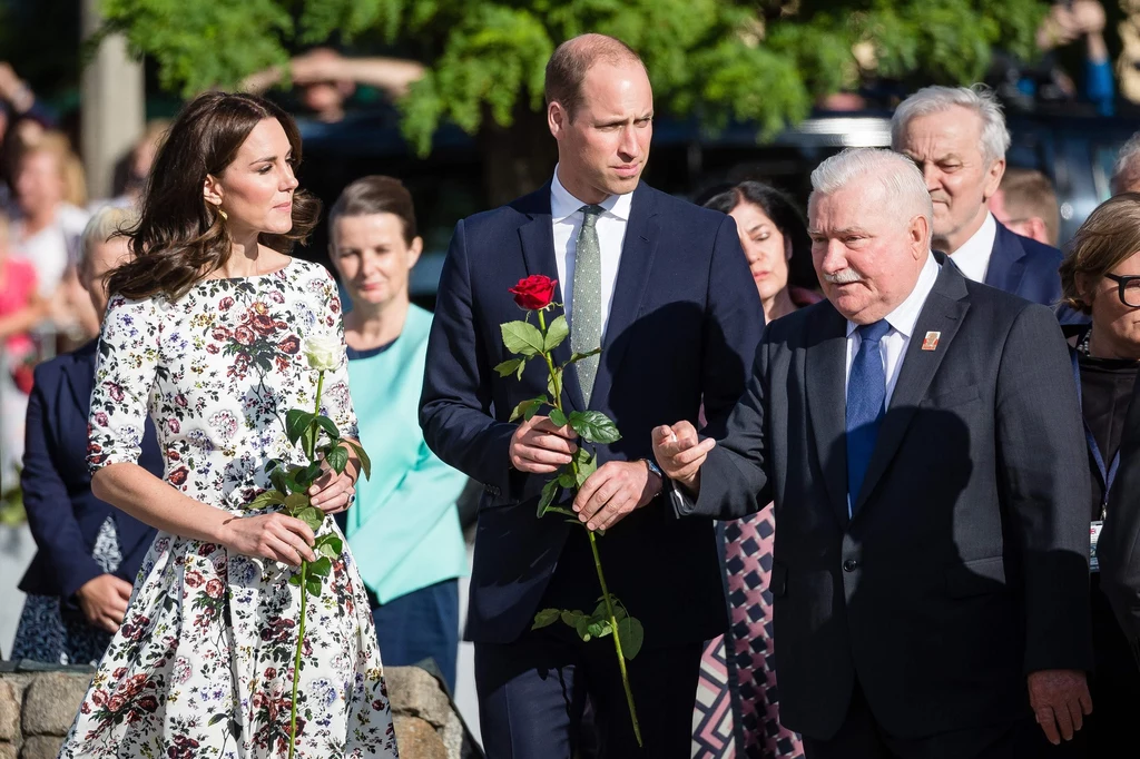 Para książęca spotkała się z byłym prezydentem RP Lechem Wałęsą Para książęca spotkała się z byłym prezydentem RP Lechem Wałęsą