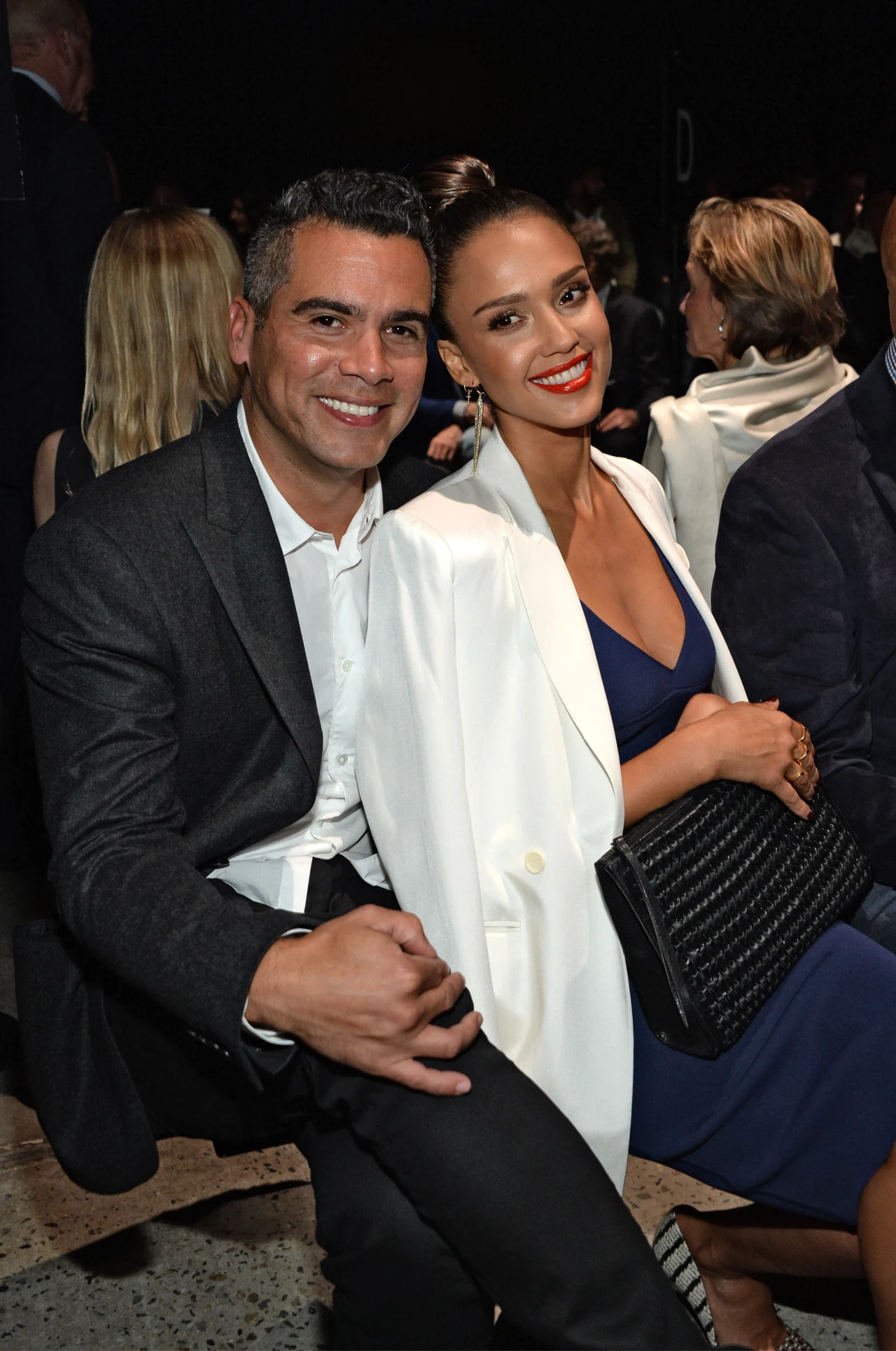 Jessica Alba z mężem