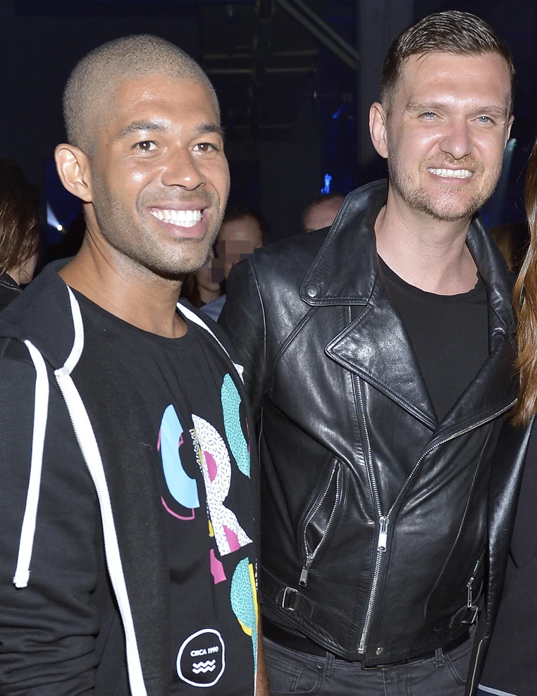 Maciej Zień z mężem Maciej Zień z mężem