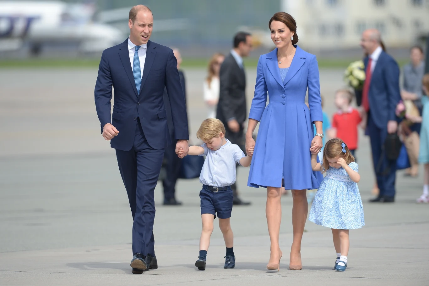 Zakończenie wizyty Księcia i Księżnej Cambridge w Polsce.