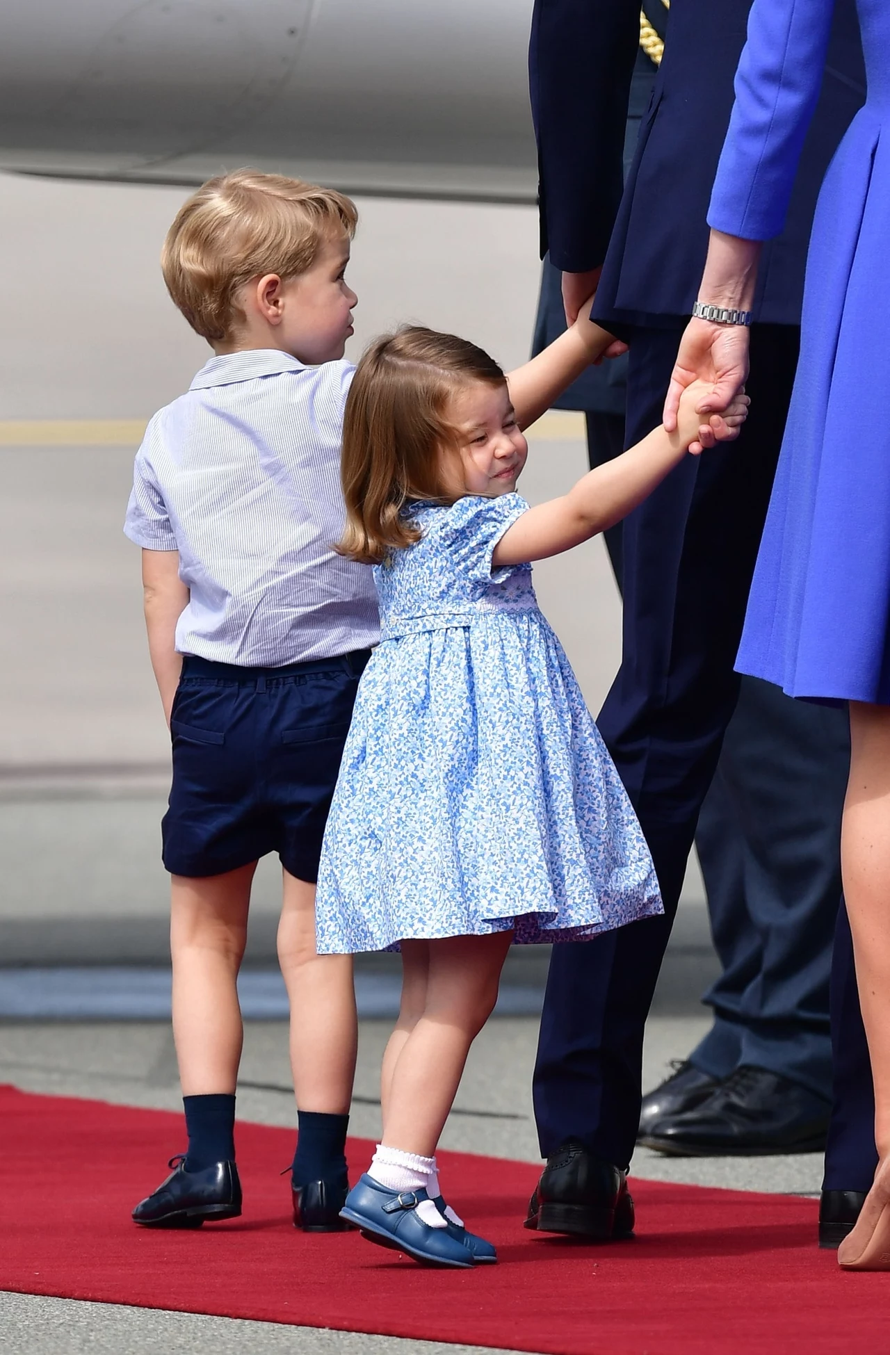 Słodkie dzieci Kate i Williama - Charlotte i George. Słodkie dzieci Kate i Williama - Charlotte i George.