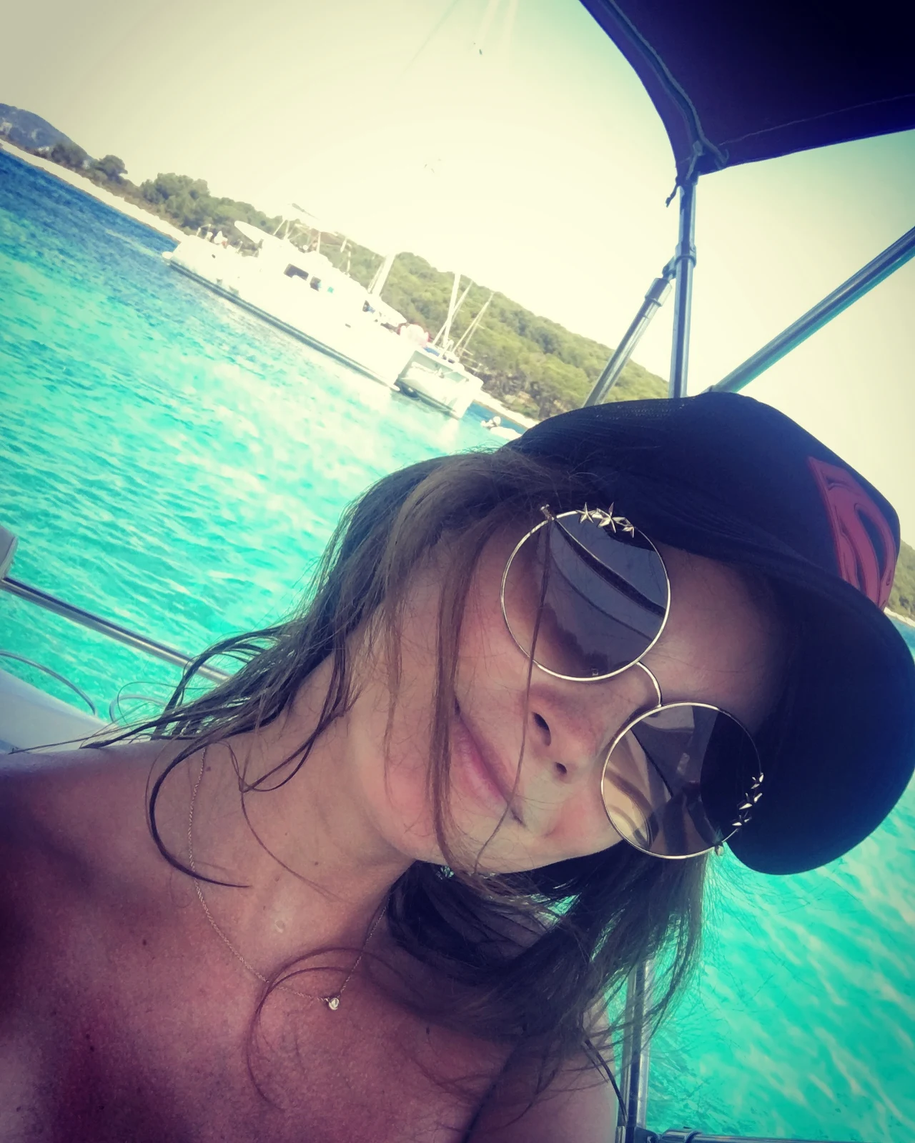 Anna Lucińska na wakacjach Anna Lucińska na wakacjach