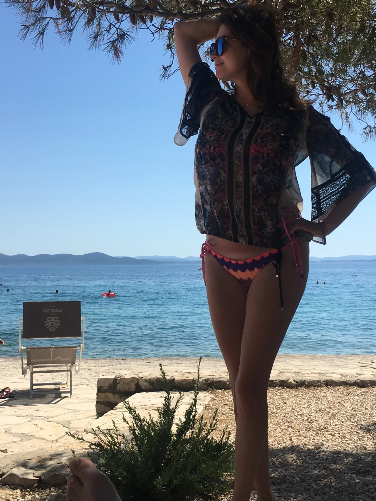 Anna Lucińska na wakacjach Anna Lucińska na wakacjach