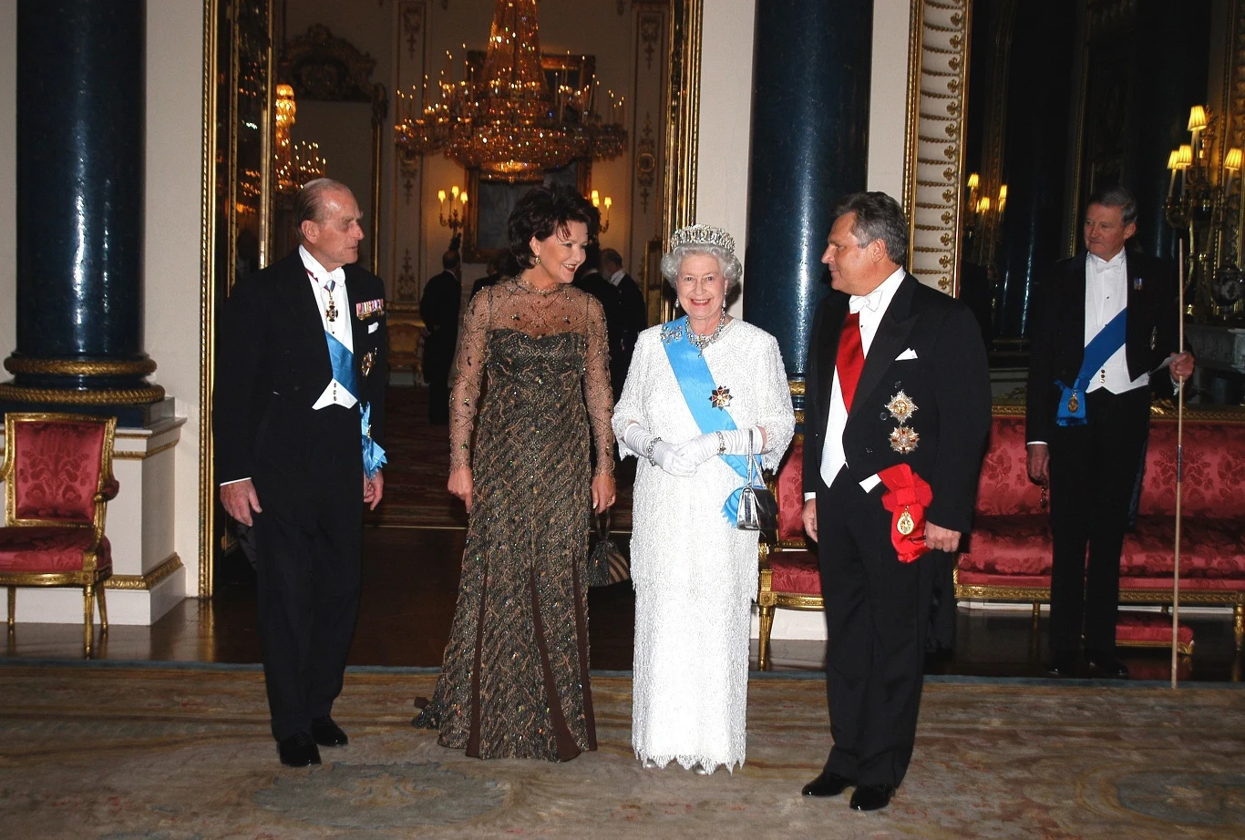 Kwaśniewscy odwiedzili też Londyn. Było to w 2004 roku Kwaśniewscy odwiedzili też Londyn. Było to w 2004 roku