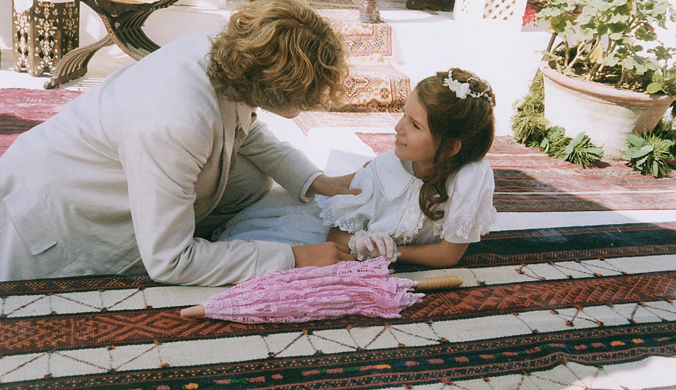 Adam Fidusiewicz i Karolina Sawka na planie "W pustyni i w puszczy" Adam Fidusiewicz i Karolina Sawka na planie "W pustyni i w puszczy"