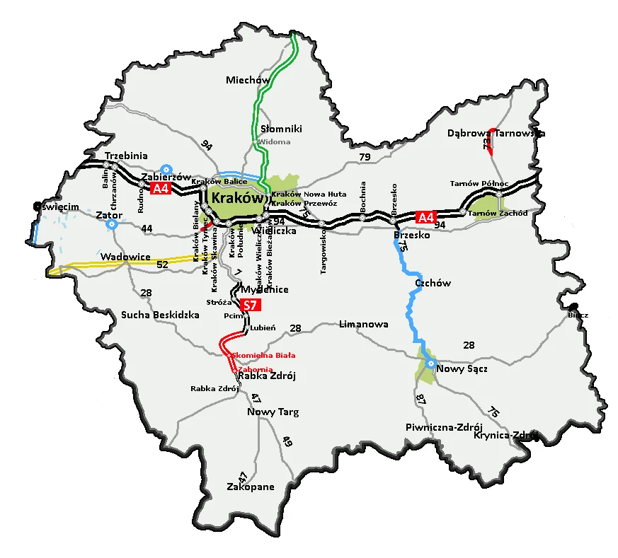 Kraków czeka na obwodnicę północną i ekspresową drogę S7